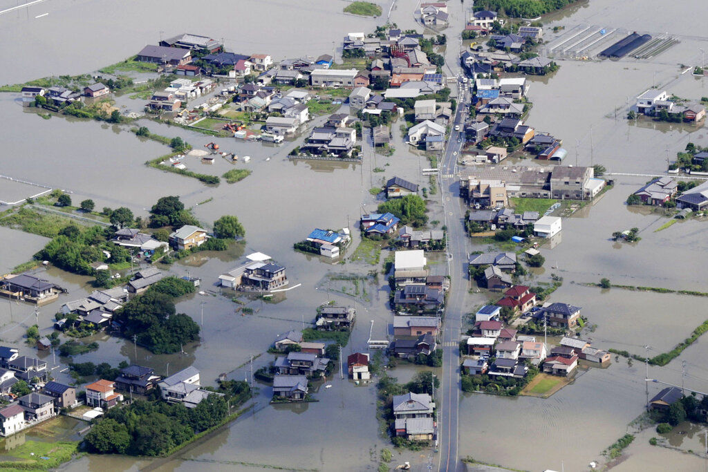 APTOPIX Japan Floods